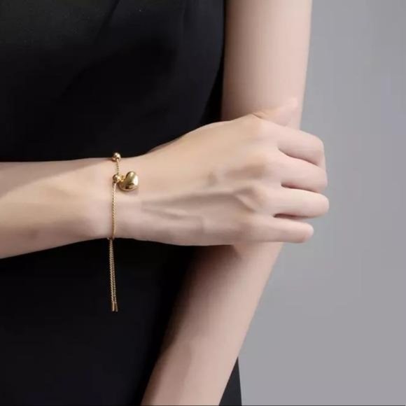 NEW 925 STERLING SILVER HEART LOVE BRACELET, NICE BRACELET, CUTE BRACELET - Picture 5 of 5